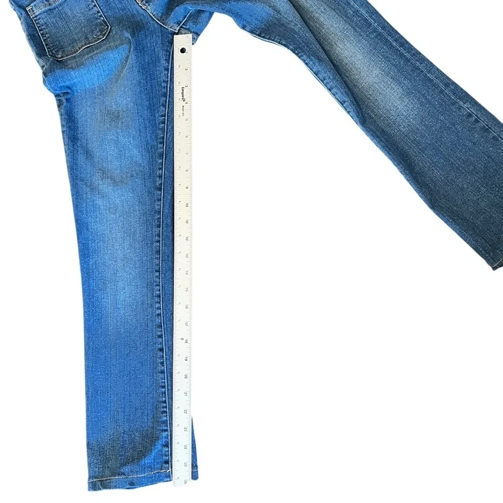 Sanctuary Retro Denim Button Fly Demi Bootcut Jeans Blue Size 25